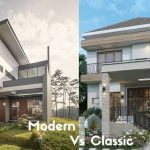 Perbedaan antara rumah klasik dengan rumah modern