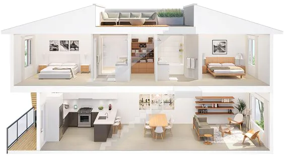 Desain-Rumah-Minimalis-2-Lantai-6x12-rooftop