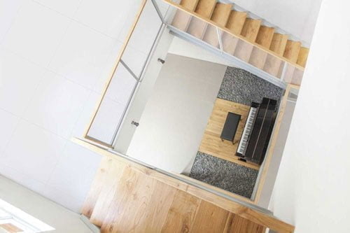 konsep rumah split level